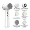 IPX6 Waterproof Electric Cleansing Brush 6 In1 Sonic Rotating Deep Cleansing Brush Remove Acne Pore Skin Rejuvenation Beauty