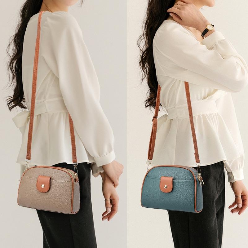 Bag Messenger Bag Women's Texture Shoulder Versatile Mobile Phone Year New Fashion Guangzhou Shiling Bags