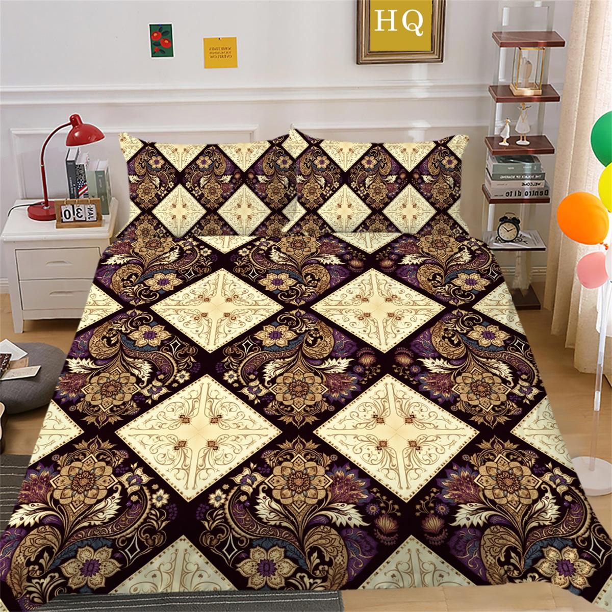 

3D комплект постельного белья в индийском стиле с рисунком пейсли, одеяло и наволочка с принтом, 2/3 шт., очень большое украшение для дома в австралийском стиле Baby 100x135cm