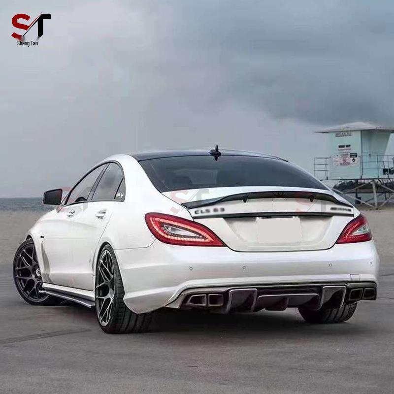 Mercedes-Benz CLS W218 Carbon Fiber Rear Lip, Bumper & Diffuser