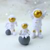 Outer Space Cake Topper Children Kids Birth Party Decor Astronaut Cakes Ornament Spaceman Universe Birthday Cake Decoration