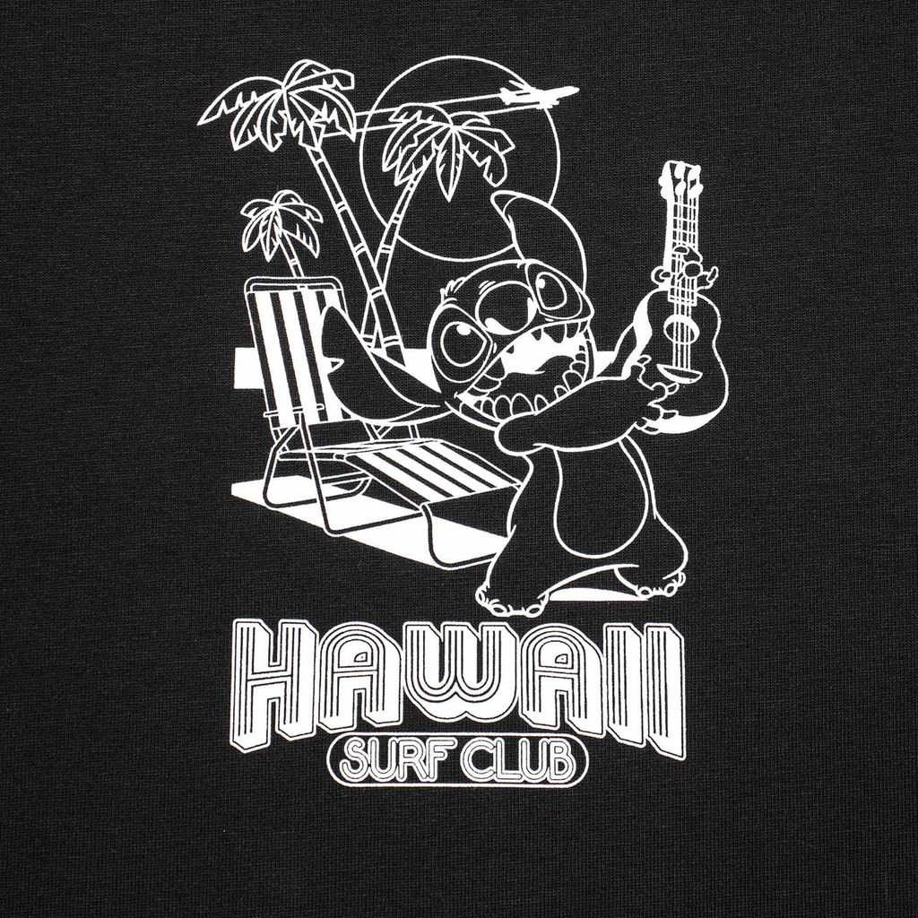 Li Ning X Disney Collaboration Stitch Series Round Neck Pullover Knit Casual Short Sleeve T-Shirt Men T-Shirt Black ATSU153-4