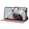Suitable for Xiaomi 12T mobile phone leather case POCO C40 splicing contrasting color card wallet anti-drop protective case K50