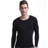 Herren Tiefer V-Ausschnitt Modal Thermisch Einteiler Basis Layer, Baumwollpullover, Dünnes Oberteil und Unterwäsche