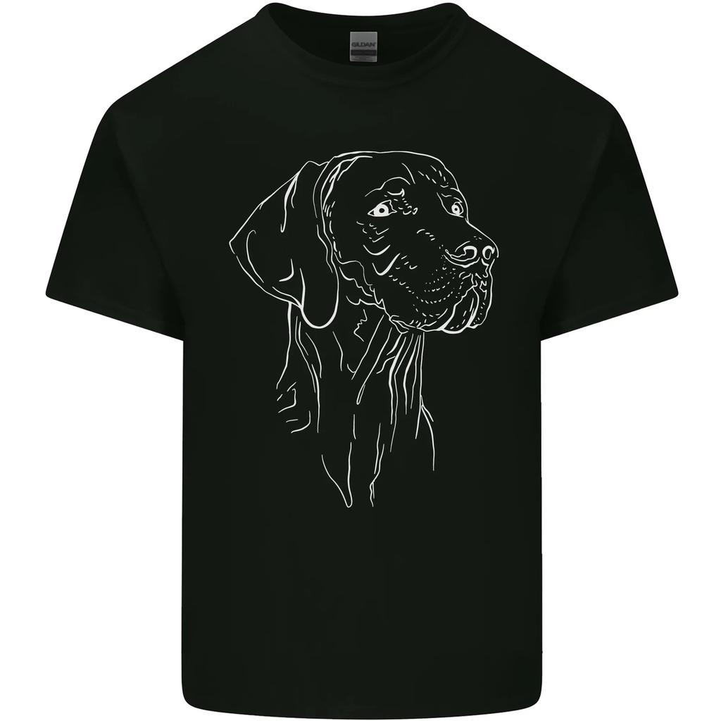 A Weimaraner Face Kids T-Shirt Childrens