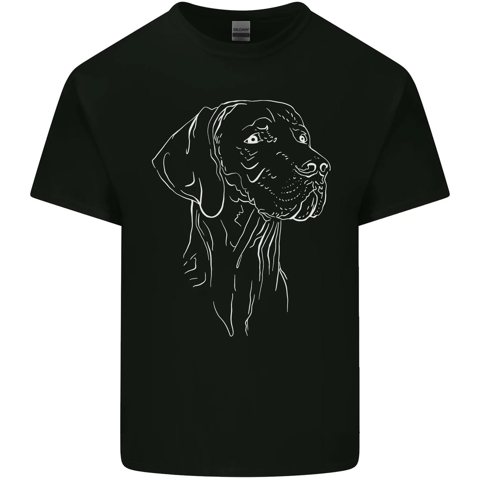 

A Weimaraner Face Kids T-Shirt Childrens 4XL