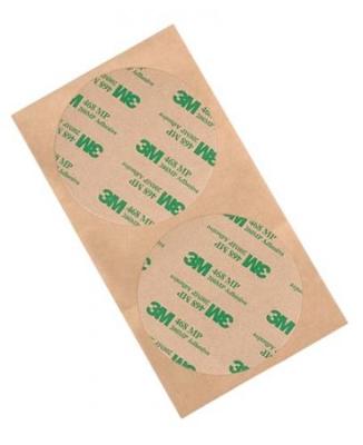 Pack of 100 3M 467MP High Performance Adhesive Transfer Tape 5 Circles