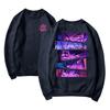 Women's Fashion Casual Long Sleeve Printed Round Neck Sweatshirt Top