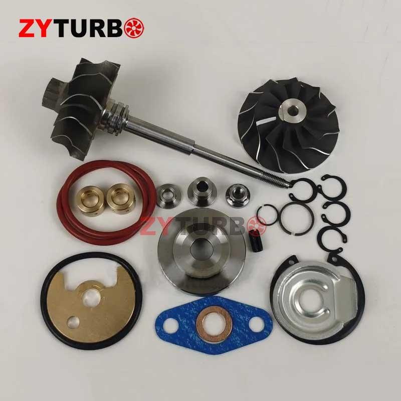 Turbo shaft and wheel + repair kit TD04 49177-01510 for Mitsubishi Pajero L 200 300 2.5 TD 4WD 64 Kw 4D56 1986-1996