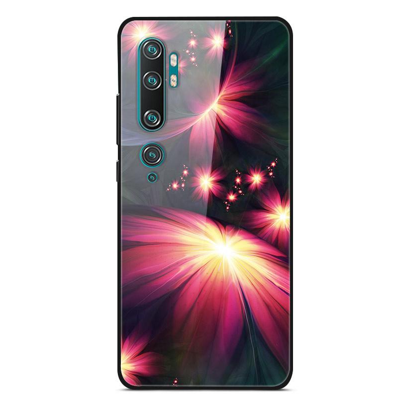 Luxury Cover Case for Xiaomi Mi Note 10 Pro Tempered Glass Cover Silicone Phone Case for Xiaomi Redmi Note 10Pro 10 Pro Cases