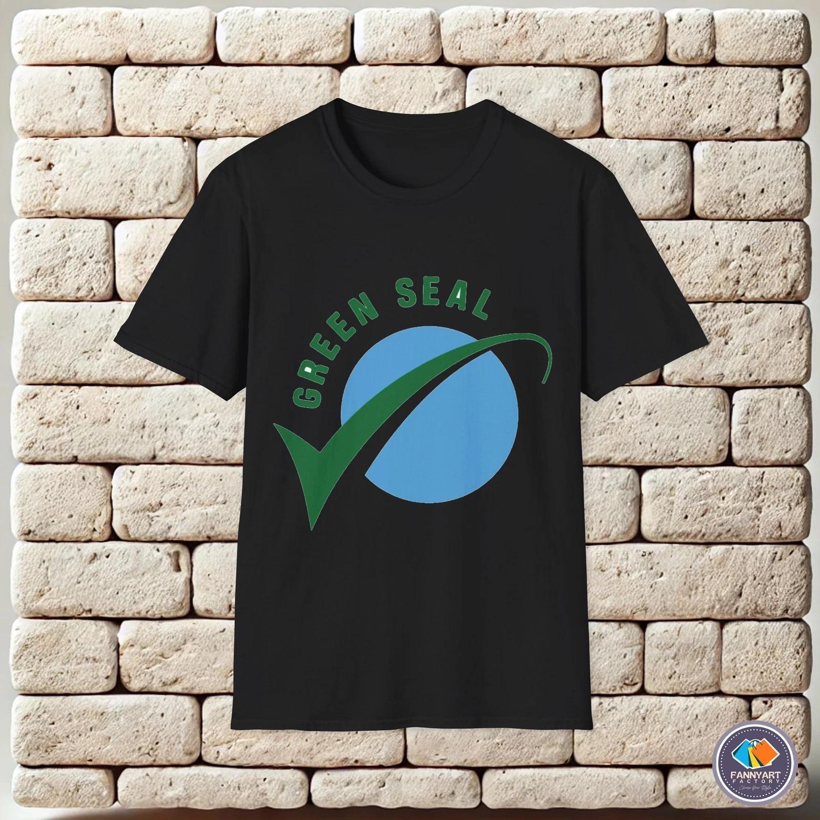 Green Seal Logo Unisex T-Shirt 2XL