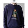 Teenie Weenie Men's Big Bear Print Loose Fit Crewneck Sweatshirt