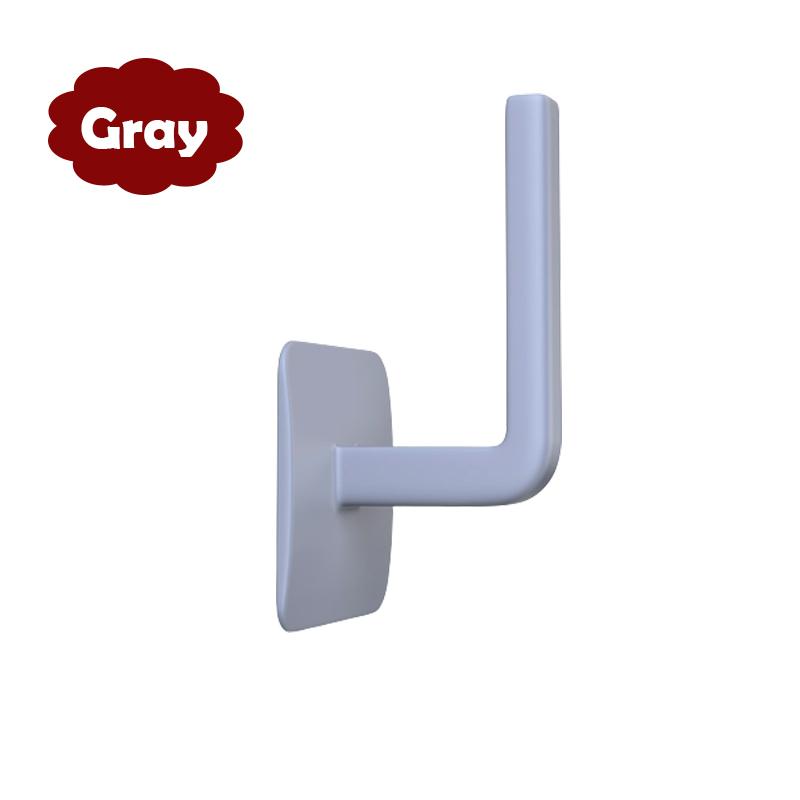 3pcs L-shape Punch-free Hooks Wall Mounted Cloth Hanger For Coats Hats Towels Clothes Kitchen Rack Roll Bathroom Holder#ww