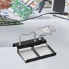 Convenient Slot Holder Double Rack Soldering Iron Holder Soldering Stand