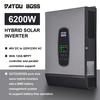 EU USA Stock 6.2KW 6200W On/Off Grid Solar Inverter DC48V 220/230/240VAC MPPT Pure Sine Wave Single Phase 6200W ON/OFF Inverter