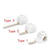 Purple Copper Busbar Terminal 25mm² Electrical Connector, High Conductivity, Pack of 10