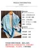 French letter printing chain 91cm large square scarf simulation silk versatile herringbone pattern shawl scarf headscarf female