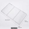Outdoor Rectangular Grills Cooling Rack Picnic Stove Stand Stainless Steel Grill Cookie Baking Pan Barbecue Cooking Mesh Shelf