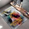 Pop Culture Area Rug, Freddie Mercury Queen Somebody to Love Book Poster, Man Cave Decor, Non-Slip Mat