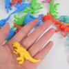 Plastic Colorful Dinosaur Mini Dinosaur Toy Children'S Zoo Model Male and Female Education Cognitive Dinosaur