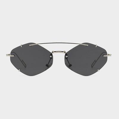 NeoRetro 2580 Zweibrücken Minimalistische Sonnenbrille C1 Schwarz