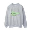 Star Wars Womens/Ladies The Mandalorian Grogu Box Sweatshirt