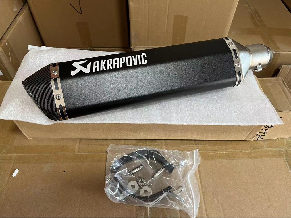 Motorcycle Scorpion Compact Hexagonal Carbon Fiber Exhaust for Ninja Sports Models