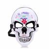 EL Spezielle Kopfbedeckung Maske Totenkopf Geist Party Requisiten Horror Maske Party Maske Requisiten Cosplay Maske