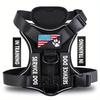 Service Dog Harness, Reflective Dog Vest Harness, Adjustable Soft Oxford Pet Harness, Inner Layer Mesh, Easy To Control for Dogs