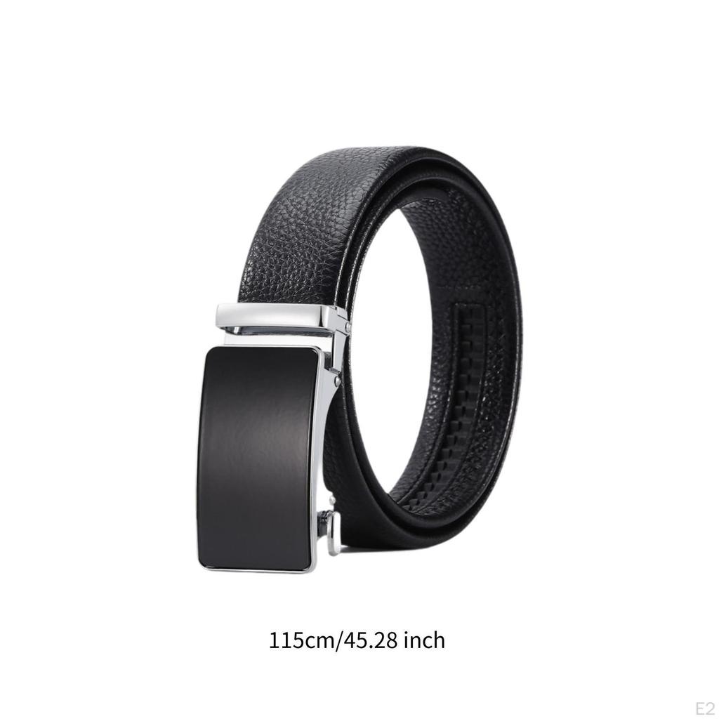 Men Belt Casual Automatic Buckle Elegant Dress for Pants Birthday Gift