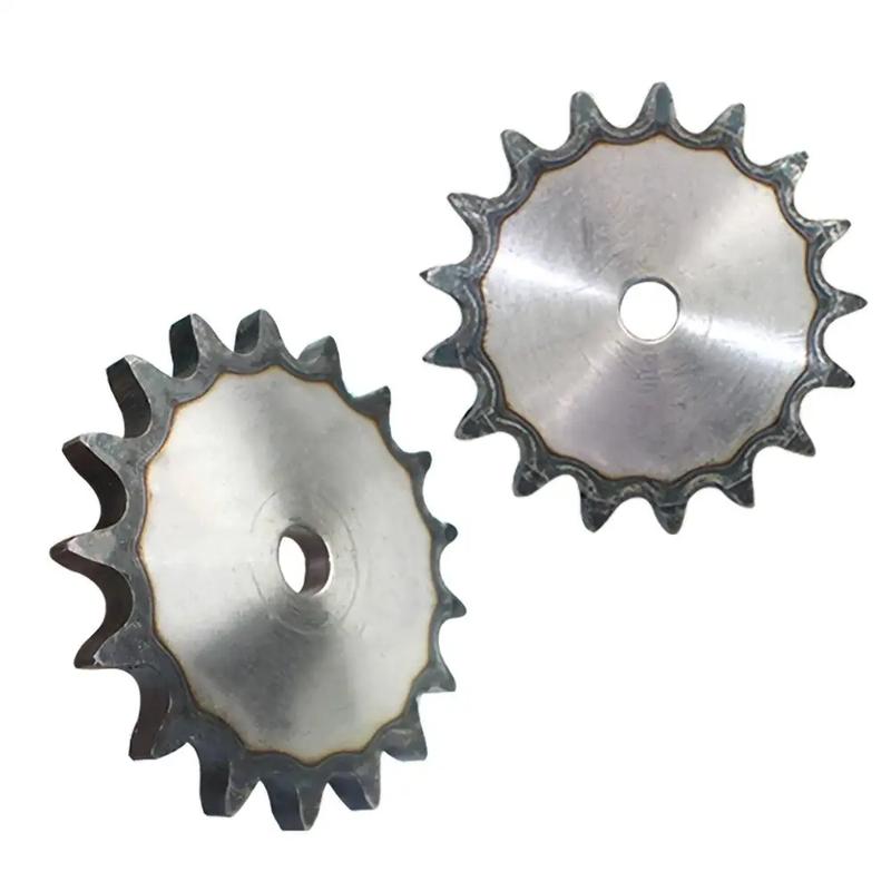 10A Flat Chain Gear 10/11/12/13/14/15/16/17/18/19/20-25 Teeth Industrial Flat Sprocket Wheel Carbon Steel Tooth Pitch 15.875mm