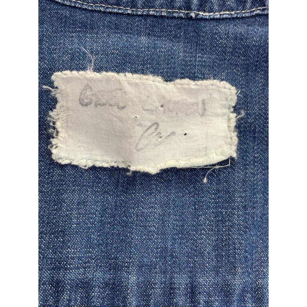 GREG LAUREN Denim Western Shirt/ tops * There is no size description. IndigoUsed