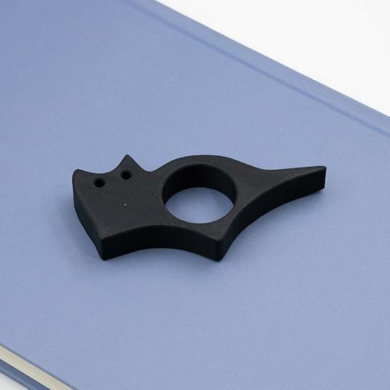 Porte-livre Pouce de Chat Porte-page en Plastique pour Lecture Mains Libres Marque-page Portable Cadeau pour Amateurs de Livres Accessoires de Support de Lecture