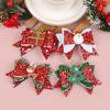 Kids Christmas Hair Bows For Cute Girls Hair Clip Hairpin Elk Santa Claus Barrettes Children Christmas Party Hair Accessories