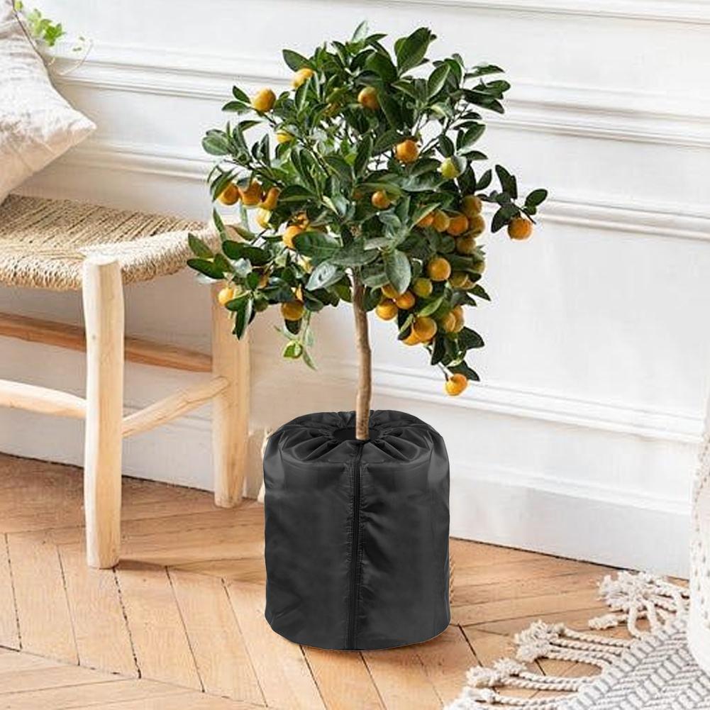 Cold Resistant Plant Pot Protector - Winter Anti-Frost Garden Blanket Bug Proof Jacket for Flower Pots Trees Shrubs Reusable