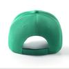 Custom Printed PVC Light Board Adult Baseball Caps Solid Color Peaked Cap Embroidered Logo 6-Panel Adjustable Four Seasons Work