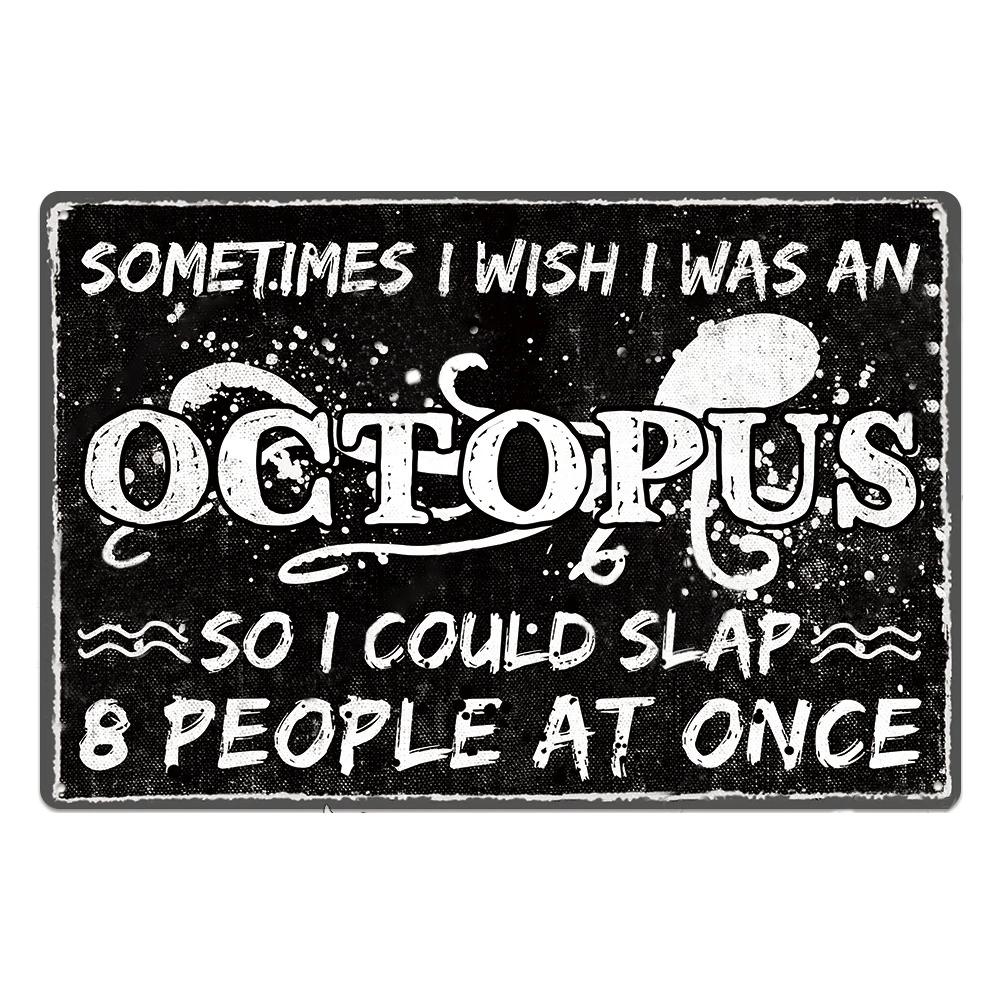 Funny Sarcastic Vintage Metal Posters Tin Signs Decor Retro Plaque Metal Plate Home Wall Art Decor for Bar