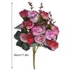 21Heads Artificial Rose Flower Silk Flower Wedding Party Bouquet Home Decor