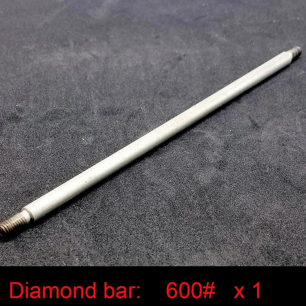 80-3000# 6mm Zylinder Diamantstein Schärfstab Wetzstein Passend für Ruixin Schärfer Sägemesser Scimitar Messer Schleifen