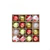 16 Pieces Glittered Decorative Balls | Varied-finish, Christmas Ornaments,
