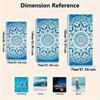 La Dolce Vita Beach Towel Summer Picnic Blanket Chic Tropical Resort Bath Mat Vacation Towel 70x140cm