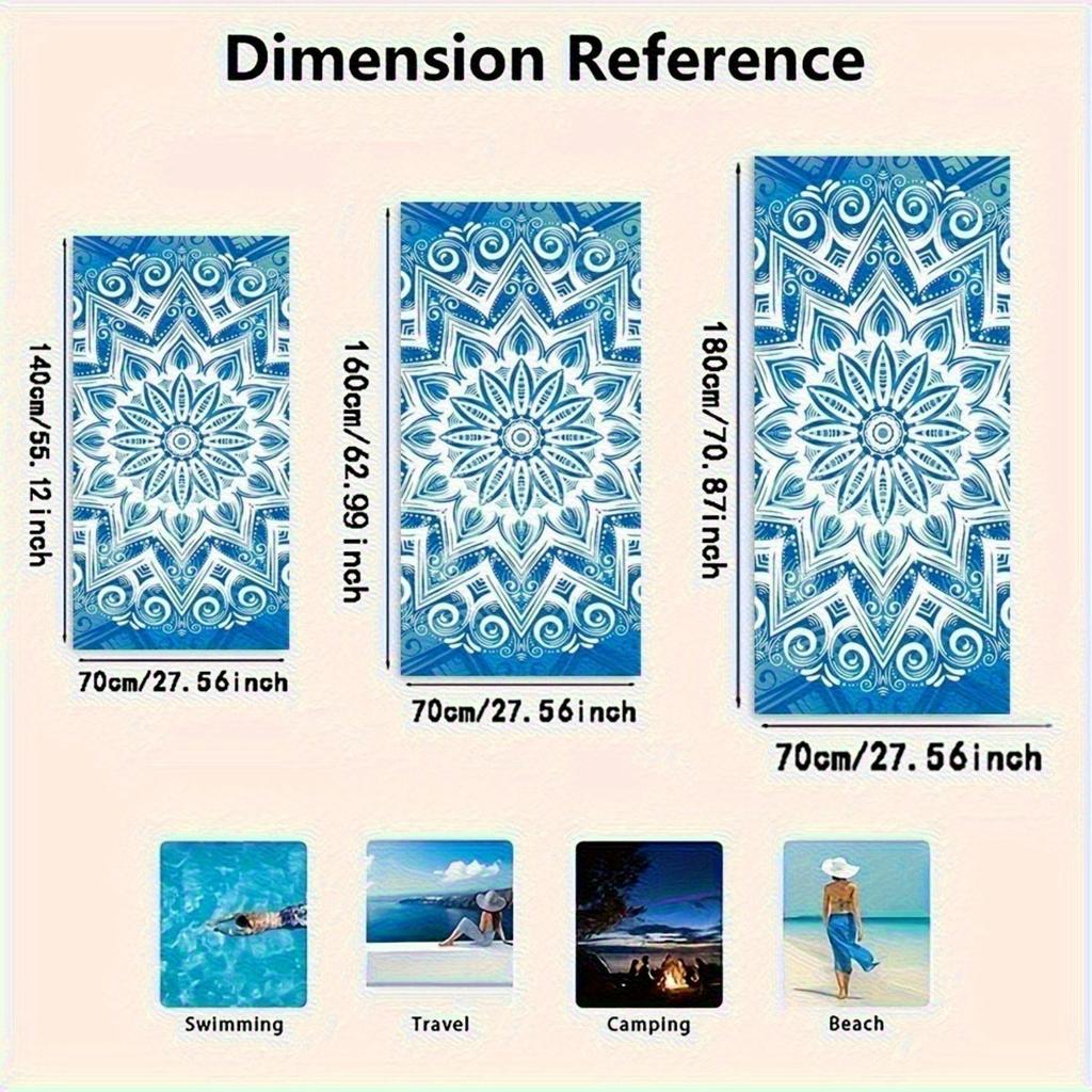 La Dolce Vita Beach Towel Summer Picnic Blanket Chic Tropical Resort Bath Mat Vacation Towel 70x140cm