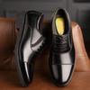 2024 Man Split Leather Shoes Rubber Sole  Size 48 Man Business Office Male Dress Lether Shoes