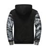 Men's  And Winter New Fashion Contrast Color Loose Casual Plush Jacket