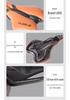 PLSELIS Breathable Non-slip Shock-Absorbing Wide Silicone Bike Saddle