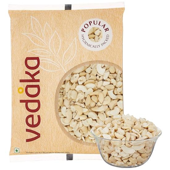 Vedaka Premium Sonnenblumenkerne, 200 g und Amazon Marke - Vedaka Beliebte Cashews - Gebrochen, 200g