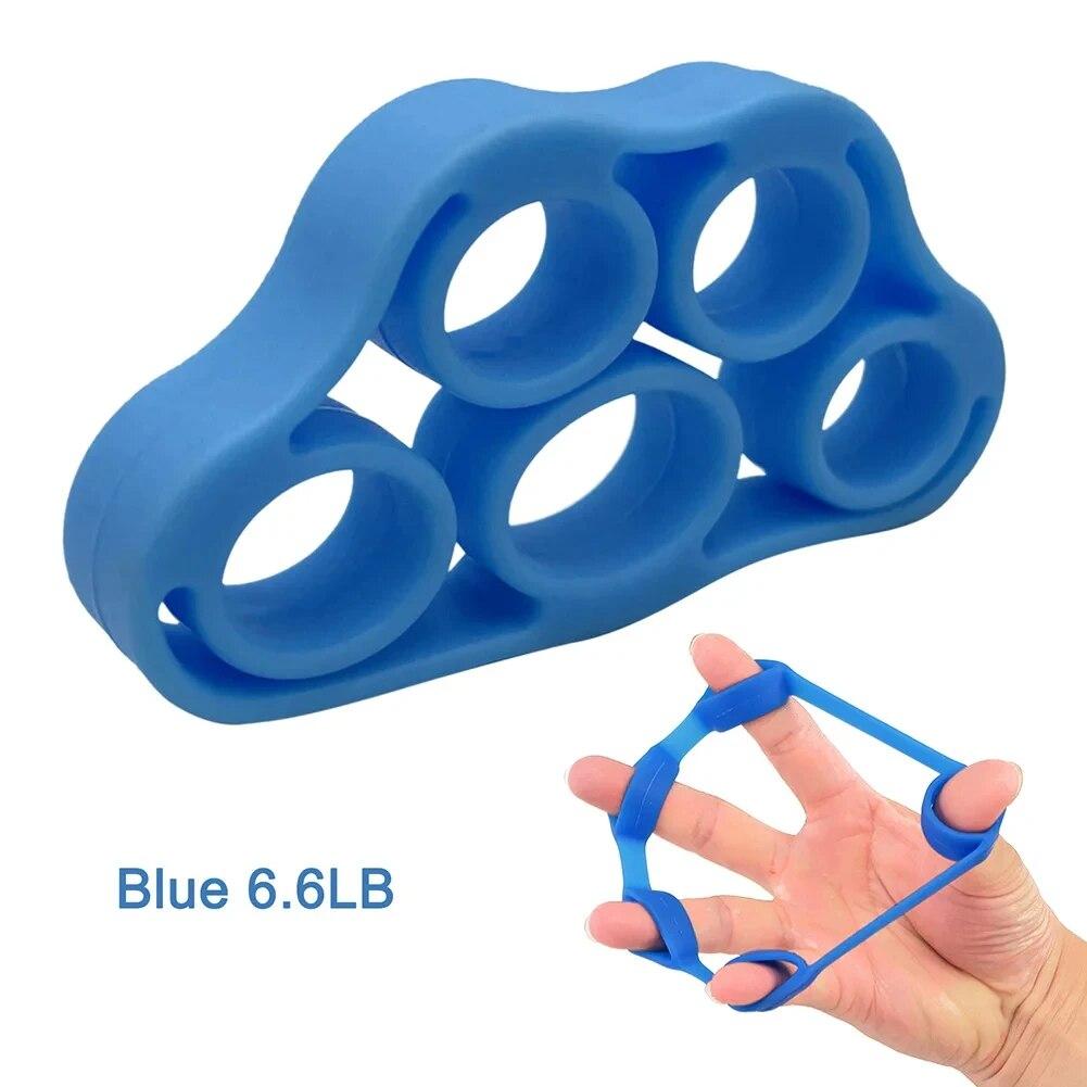 Durable And Safe Silicone Five-Finger Training Hand Expanders Exerciser Wrist Stretcher Finger Gripper Expander Strength Rehabilitation Tensioner