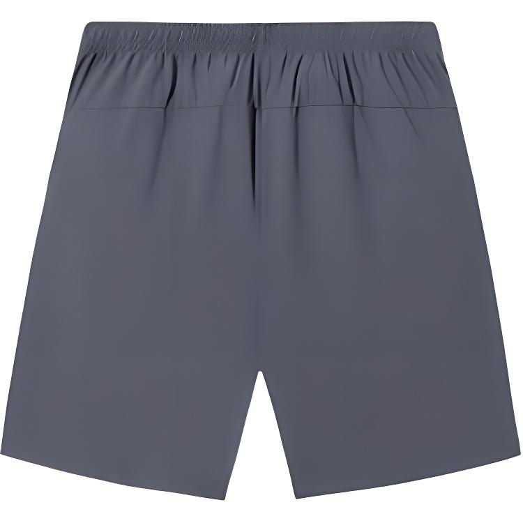 Anta Mens Training Series Solid Color Breathable Thin Versatile Mid-Rise Sports Shorts Men shorts 952527307-3