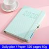 A5 Agenda Book To Do List Planner Notebook Portable Calendar Book  Office Supplies