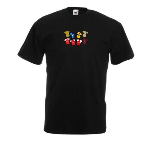 Arsenal Retro Kits Black T-Shirt Adult tshirt Great Gift Gunners S